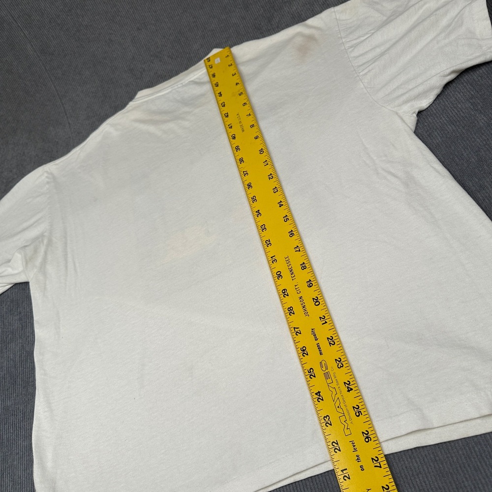 Vintage 90s Funny Comic Tee Graphic T-Shirt XL White Nice Melons Bunch of Pricks - Picture 10 of 10